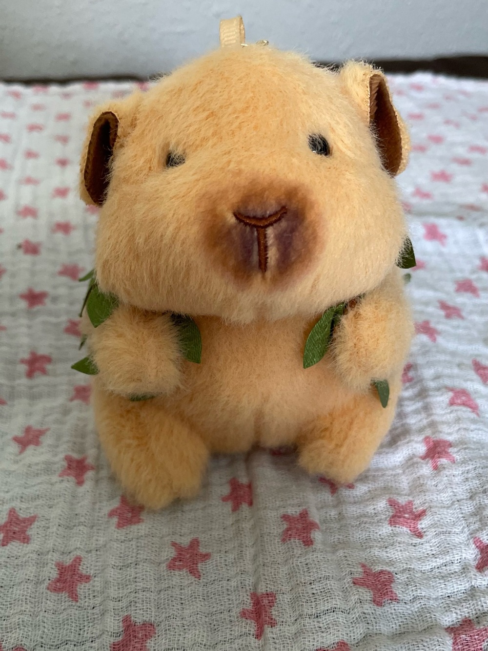 Cute Kawaii Capybara Plush Keychain Soft Animal Bag Charm